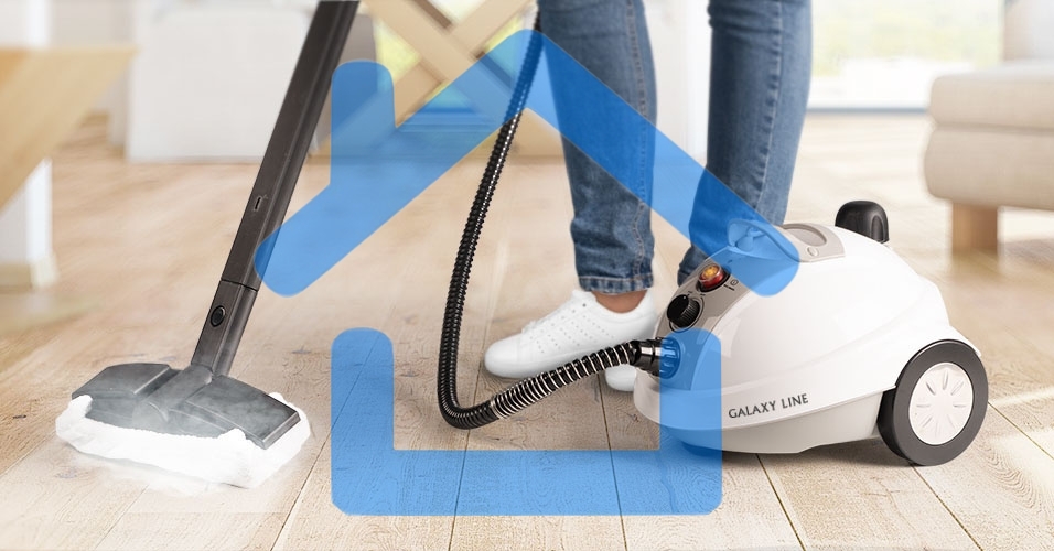 Пароочиститель Galaxy Line GL 6270, белый, 1500 Вт, 700 мл, 3,5 бар, выход пара 65 г/мин, нагрев 10 мин, время раб. до 30 мин, темп. пара 100°С, блокировка подачи пара, регул. выхода пара, защита от перегрева, степень защиты IPX4, аксессуары: насадка для 