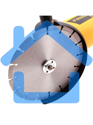 Диск алмазный ф230х22,2мм, лазерная приварка сегментов, сухое резание Gross