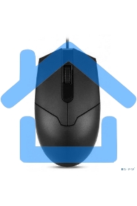 Мышь проводная SVEN RX-30 черный, 1000 dpi, USB, кнопки - 3