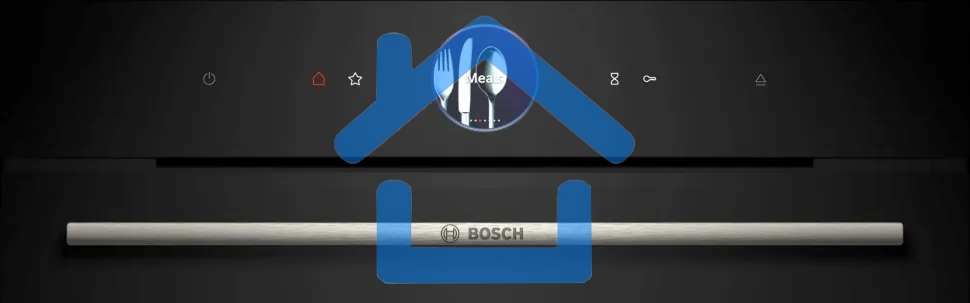 Духовой шкаф Bosch HSG7361B1 Home Connect!! Serie 8, черный, 21 режим + комбинированные режимы, функция приготовление на пару 100%, 4-слойное остекление, 3 цветных текстовых TFT-дисплея 2,5