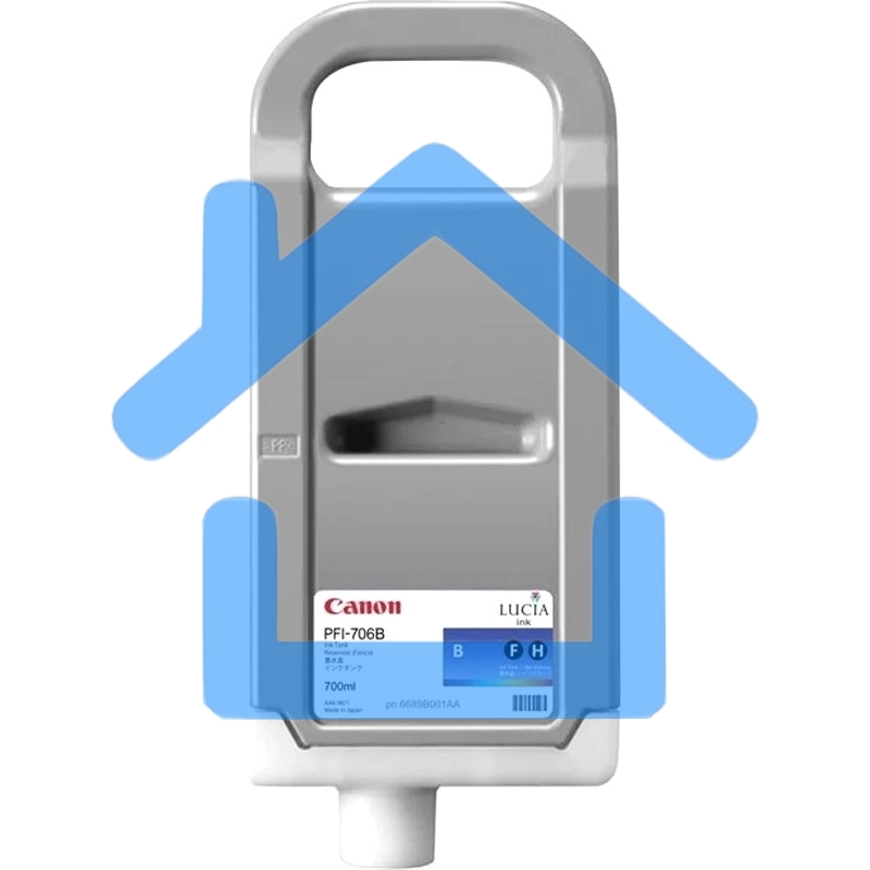 Картридж струйный Canon PFI-706 B синий для iPF8400/9400 (6689B001)