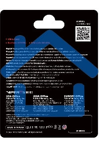 Внешний SSD Patriot Viper, 2TB, USB 3.2 Gen 2 Type-A/Type-C, R/W 1000/1000, черный