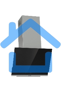 Вытяжка наклонная Gorenje WHI649X21P черный/серебристый, 60 см, 740 куб. м/ч, 67 дБ