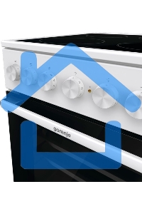 Плита электрическая Gorenje GEC5B41WG белый, конфорок 4 электрических, духовка 62 л, 50 см x 85 см x 59.4 см