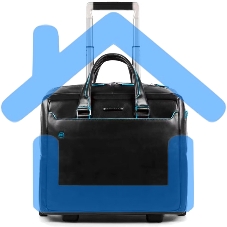 Сумка дорожная Piquadro BLUE SQUARE BV4729B2/N 20л. натур. кожа, черный