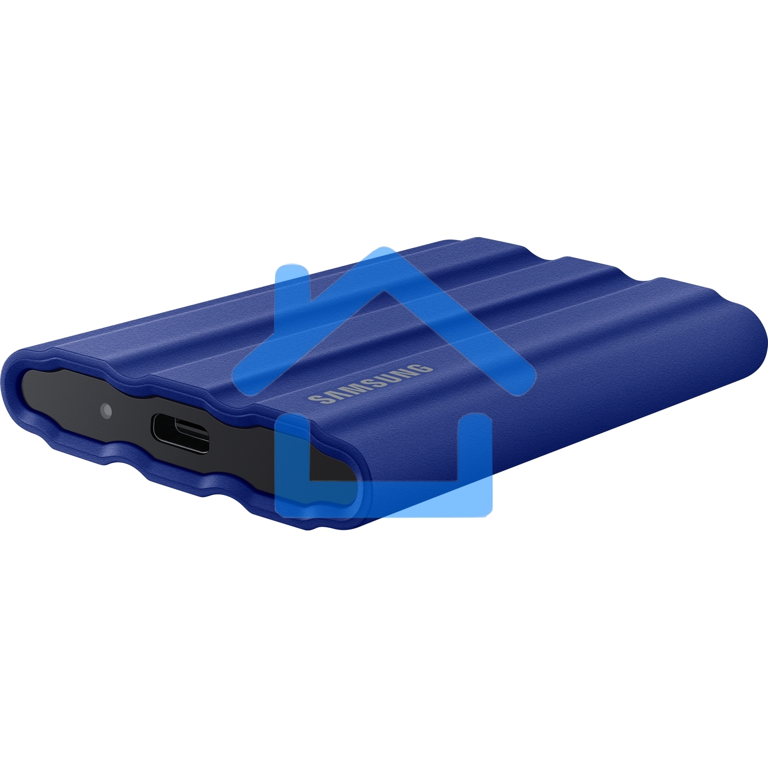 Накопитель SSD Samsung T7 Shield MU-PE1T0R/WW, USB3.2, 1ТБ, синий