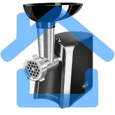 Мясорубка электрическая Redmond RMG-1223 1000Вт черный/серебристый