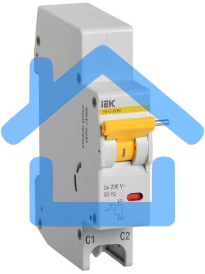 Расцепитель независимый РН47-60М на DIN-рейку для ВА47-60M IEK MVA31D-RN-1 IEK