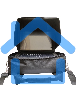 Чехол для ноутбука FOR GETAC B360PRO черный NKG-B360-1/1 B W NONAME