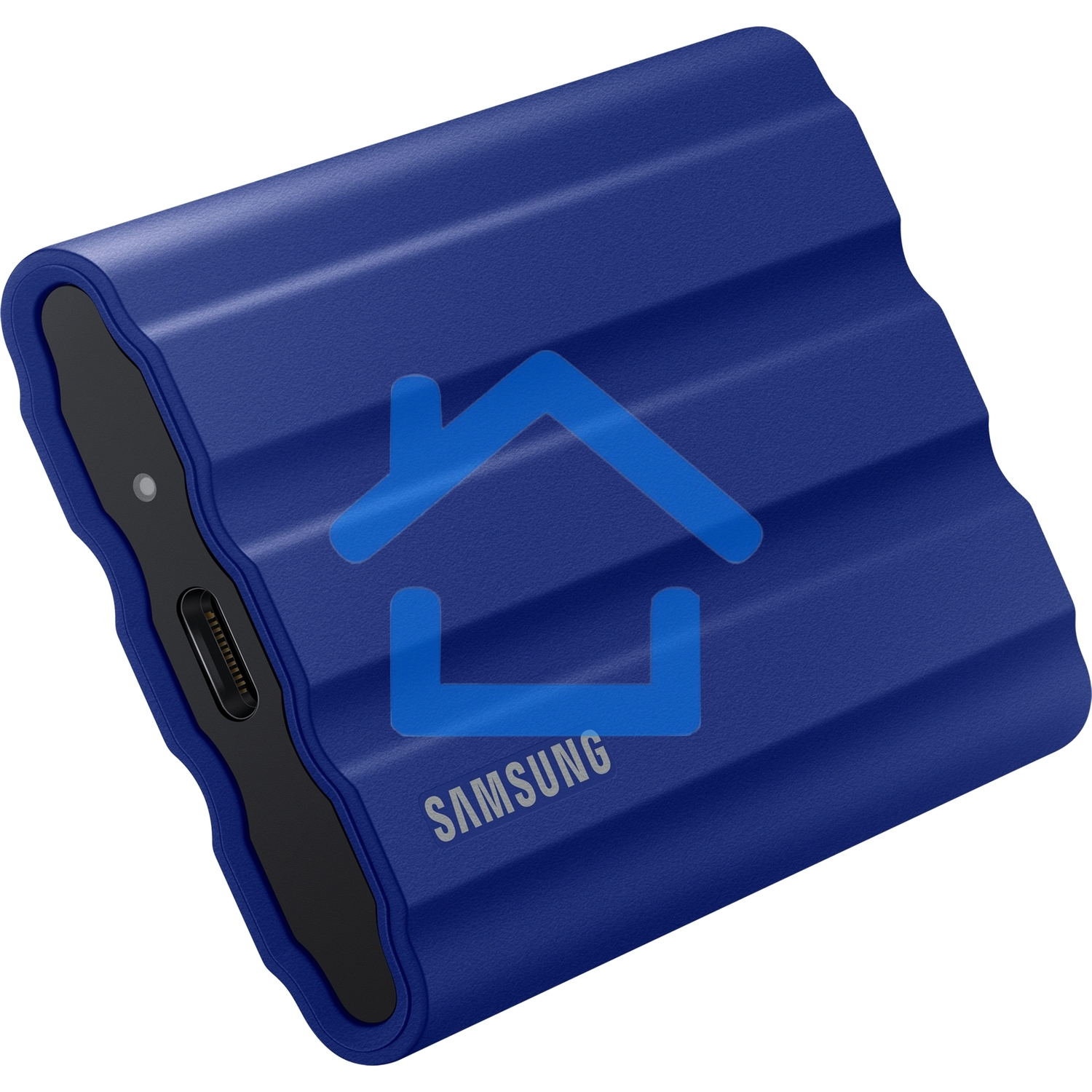 Накопитель SSD Samsung T7 Shield MU-PE1T0R/WW, USB3.2, 1ТБ, синий