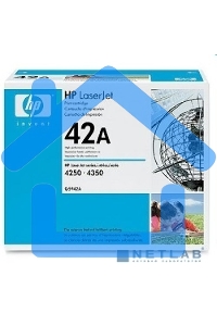Картридж лазерный HP Q5942A черный для LJ 4250/4350 10 000 стр.