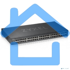 Коммутатор ZYXEL GS1920-48v2 Hybrid Smart switch Zyxel Nebula Flex, 44xGE, 4xCombo (SFP/RJ-45), 2xSFP, Standalone / cloud management