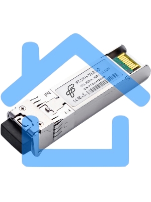 Трансивер FT-SFP+SR-0,3-D 10G, SFP+, LC MMF SR 300m, 850nm laser, OEM, Fibertrade