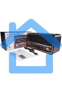 Радиоприемник портативный Сигнал БЗРП РП-336 черный/коричневый USB microSD