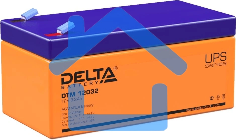 Батарея Delta DTM 12032 (12V, 3.2Ah)