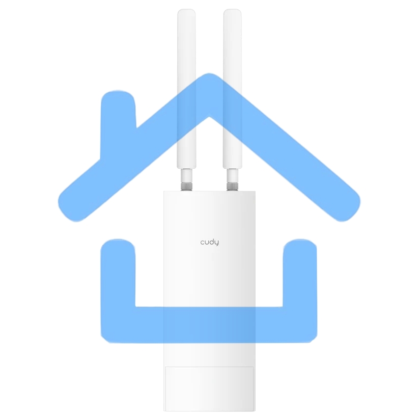 Точка доступа Outdoor 4G LTE Cat 6 AC1200 Wi-Fi Gigabit Router