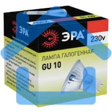 Лампа галогенная ЭРА GU10-JCDR (MR16) -35W-230V(10/200/4800)