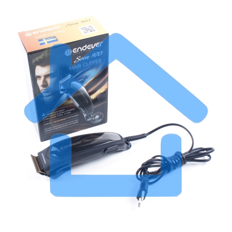 Машинка для стрижки Endever Sven 970, черный