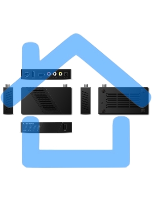 Ресивер DVB-T2 Starwind CT-140 черный