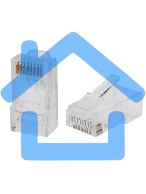 Разъем Rexant RJ-45(8P8C) под витую пару, UTP, категория 6