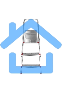 Стремянка металлическая 3 ступеньки, усиленный профиль Rexant 12-5053