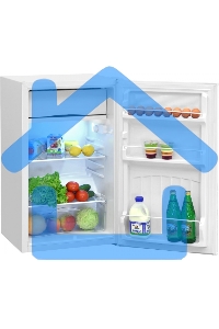 Холодильник Nordfrost NR 403 W белый однокамерный 100/11 л морозилка сверху