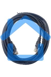 Патч-корд Buro UTP 4 пары cat5E CCA molded 3м черный RJ-45 (m)-RJ-45 (m)