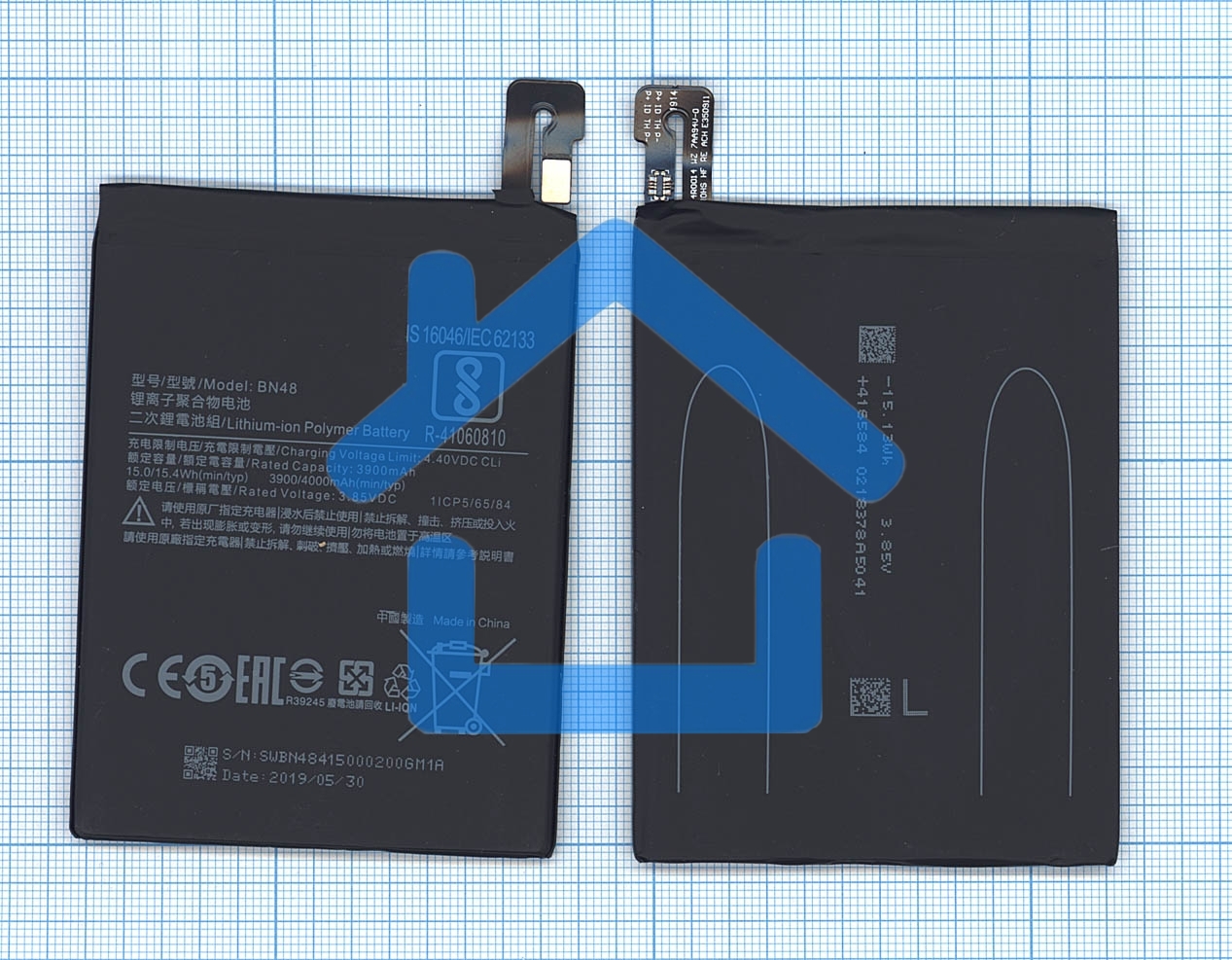 Аккумуляторная батарея BN48 для Xiaomi Redmi Note 6 Pro