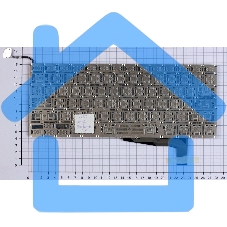Клавиатура для ноутбука MacBook A1286 без SD плоский ENTER