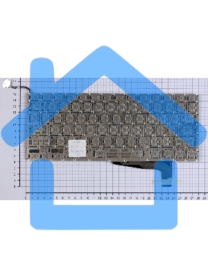 Клавиатура для ноутбука MacBook A1286 без SD плоский ENTER