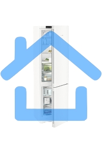 Холодильник Liebherr CBNC 5723-22 001 белый двухкамерный 255/94л морозилка снизу