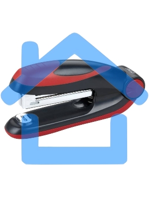 Степлер Deli E0228 Essential N10 (12 листов) (цвет в ассортименте) 50 скоб, коробка