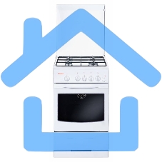 Плита газовая Gefest ПГ 3200-06 белый, конфорок 4 шт, духовка 42 л, 50 см x 85 см x 57 см