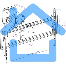 Кронштейн для телевизора Arm Media PT-16 NEW черный 22