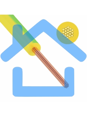 Провод ПуГВ (ПВ-3) 4 мм² 300 м ж/з ГОСТ 31947-2012,ТУ 16-705. 501-2010