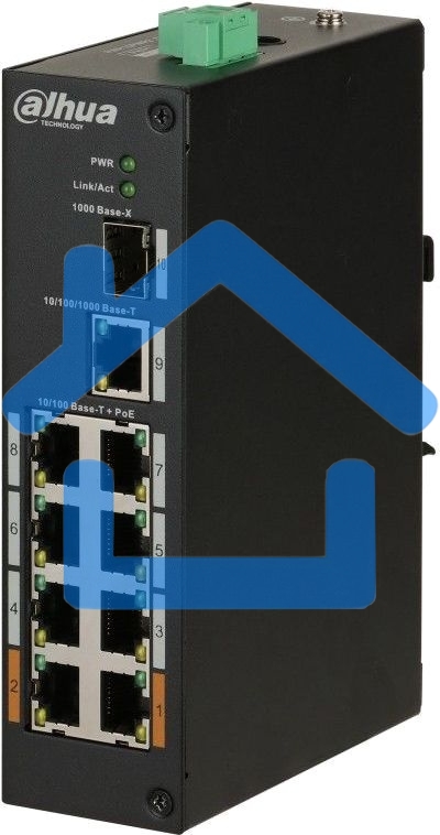 Коммутатор Dahua DH-PFS3110-8ET-96 неуправляемый