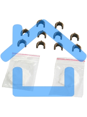 Бушинг CET CET1063 (RC1-3361-000) для HP LaserJet 4200/4300/4250/4350/P4015 резинового вала, левый