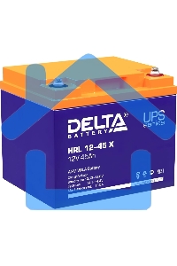 Батарея Delta HRL 12-45 X (45А\ч, 12В) свинцово-кислотный аккумулятор
