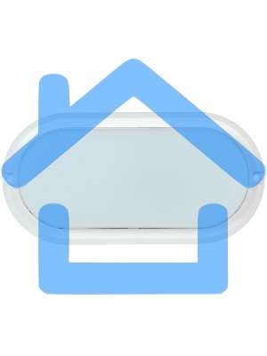 Светильник светодиодный ДПО 4012 12Вт 4000К IP54 овал бел. ИЭК LDPO0-4012-12-4000-K01