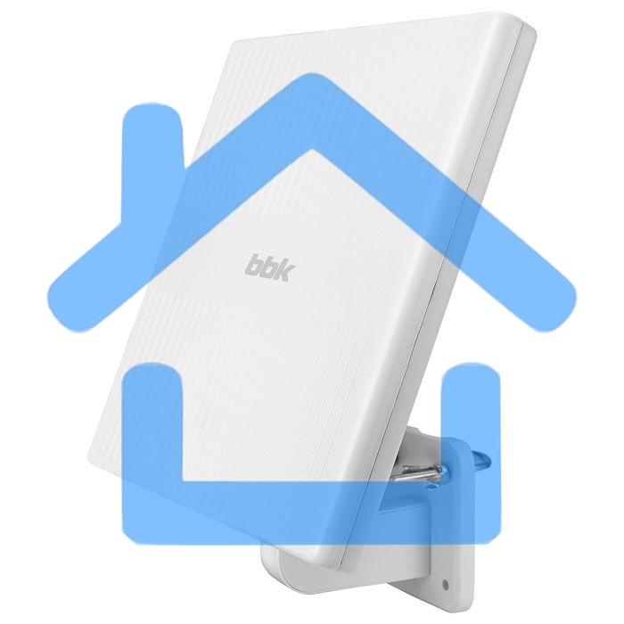 Антенна телевизионная BBK DA34 активная белый