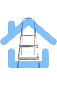 Стремянка металлическая 3 ступеньки, усиленный профиль Rexant 12-5053