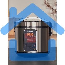 Мультиварка Hyundai HYMC-2400 5л 900Вт серебристый/черный