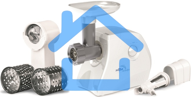 Мясорубка электрическая Ротор Альфа ЭМШ 35/250-2 1500Вт белый