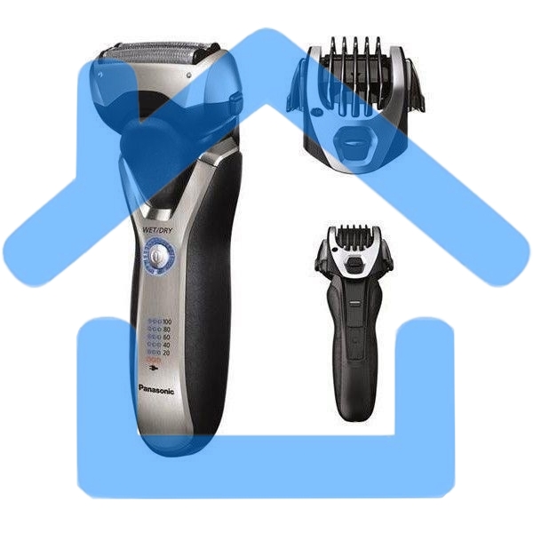 Электробритва сетчатая Panasonic ES-RT77-S520 реж.эл.:3 питан.:аккум. серебристый/черный