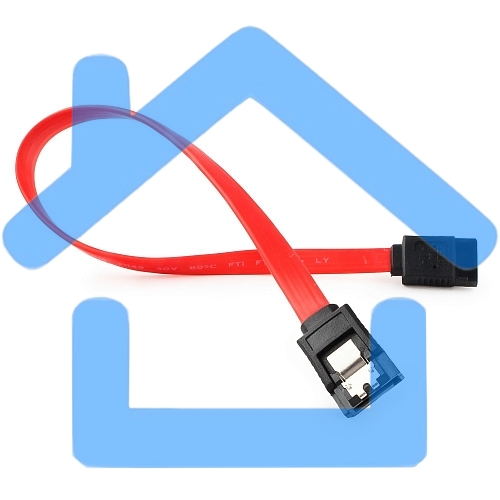 Кабель интерфейсный SATAIII Cablexpert CC-SATAM-DATA-0.3M, 30см, 7pin/7pin, защелка, пакет