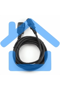 Кабель питания сист.блок-монитор Gembird 4.5-5.0м, черный, с зазем., пакет PC-189-15