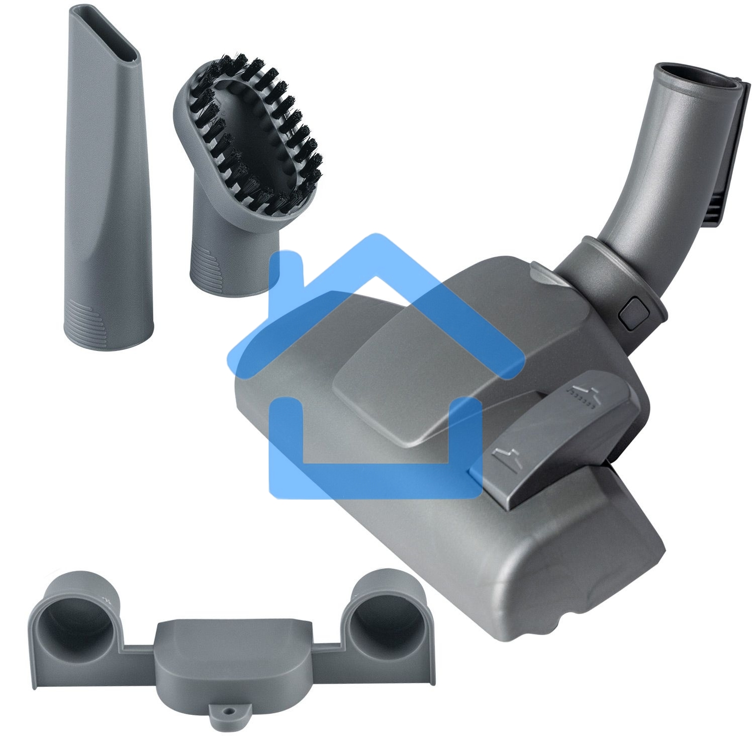 Пылесос вертикальный Galaxy GL 6255 серый/красный, питание от сети, 150 Вт, уборка сухая, пылесборник 0.8 л