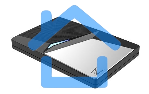 Внешний накопитель SSD External Netac 960Gb Z7S NT01Z7S-960G-32BK (USB3.2, up to 550/480MBs, 89х60х11.5mm, Aluminium+Steel+Plastic)