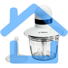 Блендер стационарный Bosch MMR08A1 400Вт, белый/черный