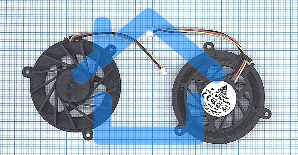 Вентилятор (кулер) для ноутбука HP ProBook 4410S 4411S 4415S 4510S 4710S VER-1